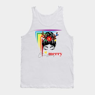 Merry and Bright Baubles Tank Top